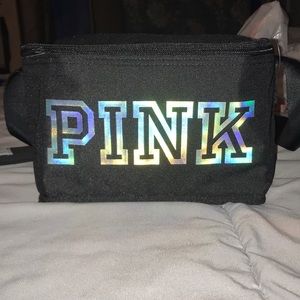 Pink Victoria Secret. Iridescent lunch box